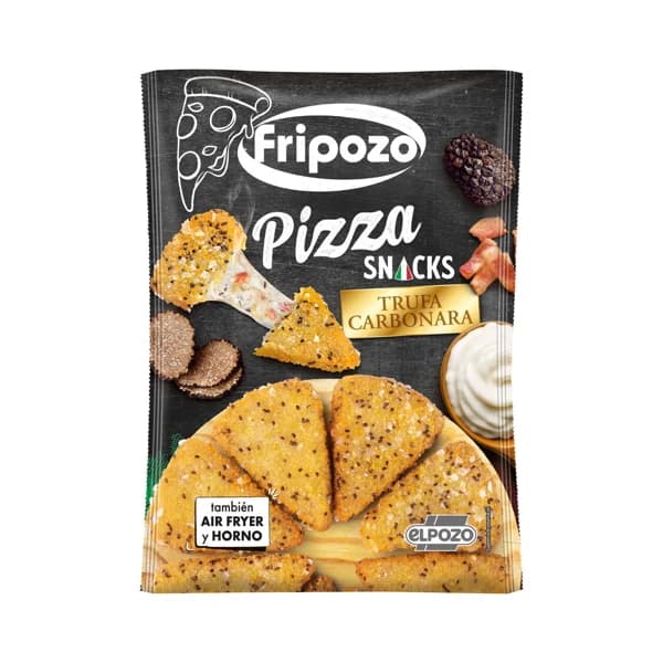 FRIPOZO Pizza snacks congelados con salsa carbonara y trufa empanadas 250 g. - 0.25 kg - Imagen del producto en Findit
