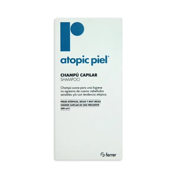 ATOPIC PIEL Champú capilar para cueros cabelludos con tendencia atópica y/o sensible ATOPIC PIEL 200 ml. - 0.2 l - Imagen del producto en Findit