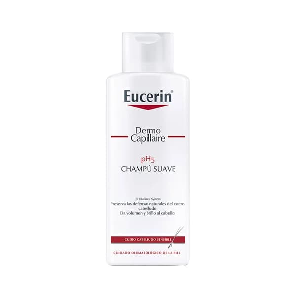 EUCERIN Champú suave con pH5, para cuero cabelludo sensible EUCERIN Dermo capillaire 250 ml. - 0.25 l - Imagen del producto en Findit