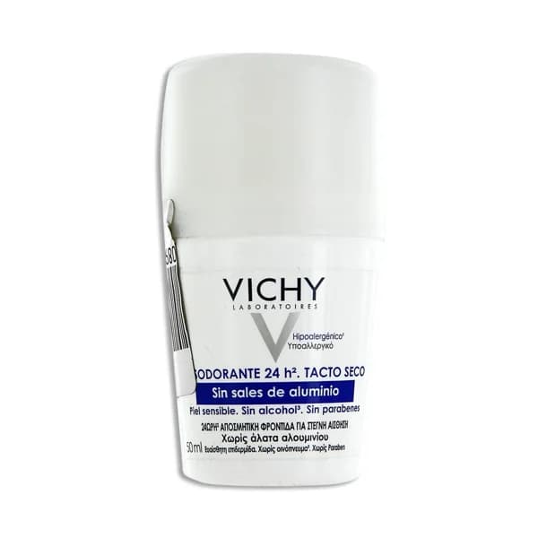 VICHY Desodorante roll on sin sales de aluminio, sin alcohol y sin parabenos VICHY 50 ml. - 0.05 l - Imagen del producto en Findit
