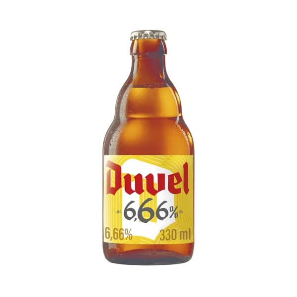 DUVEL Cerveza rubia 6,66 botella 33 cl. - 0.33 l - Imagen del producto en Findit