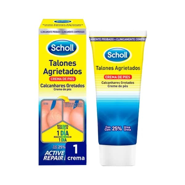 SCHOLL Crema con un 25% de Urea para el tratamiento de los talones agrietados SCHOLL 60 ml. - 0.06 l - Imagen del producto en Findit