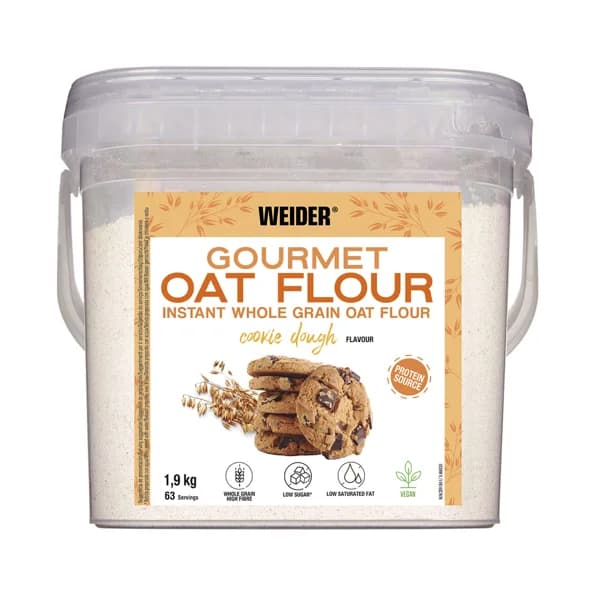WEIDER Harina de avena sabor cookie WEIDER 1,9 kg. - 1.9 kg - Imagen del producto en Findit