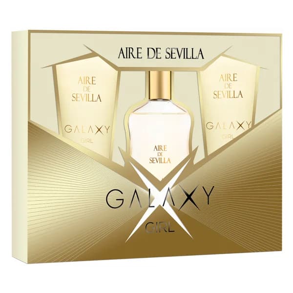 AIRE DE SEVILLA Galaxy girl Estuche con colonia, loción corporal y gel para mujer. - 1 ud - Imagen del producto en Findit