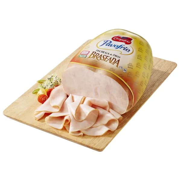 Pechuga de pavo braseada CAMPOFRÍO Pavofrío - Loncha normal 2 a 3 mm - 1 ud - Imagen del producto en Findit