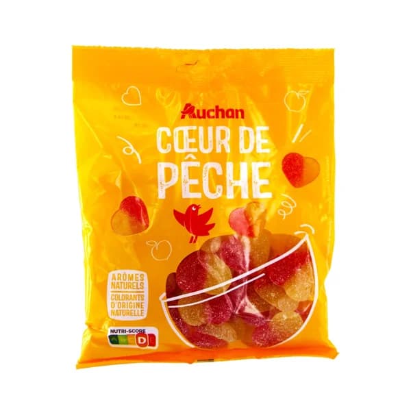 PRODUCTO ALCAMPO Gominolas corazones melocotón 250 g. - 0.25 kg - Imagen del producto en Findit