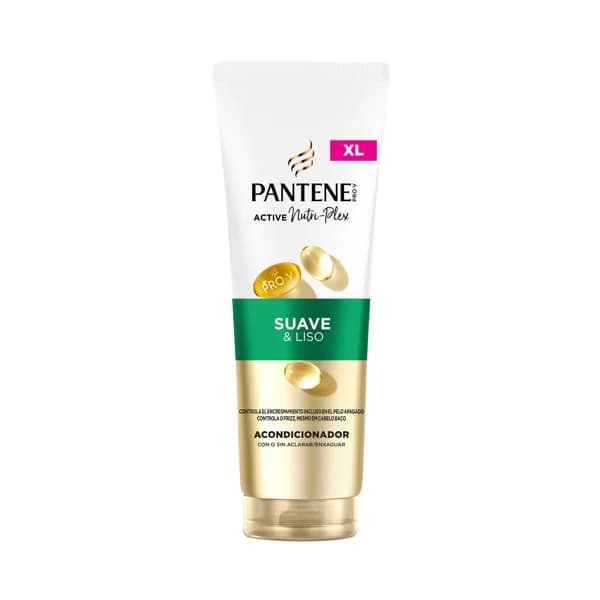 PANTENE Pro-v suave & liso Acondicionador con o sin aclarado, para cabellos encrespados o apagados 350 ml. - 0.35 l - Imagen del producto en Findit