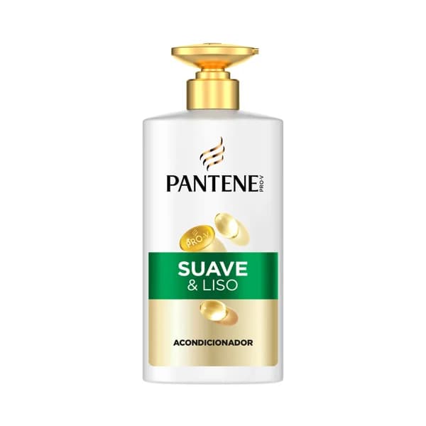 PANTENE Pro-v suave & liso Acondicionador con provitamina B5, para cabellos encrespados y apagados 800 ml. - 0.8 l - Imagen del producto en Findit