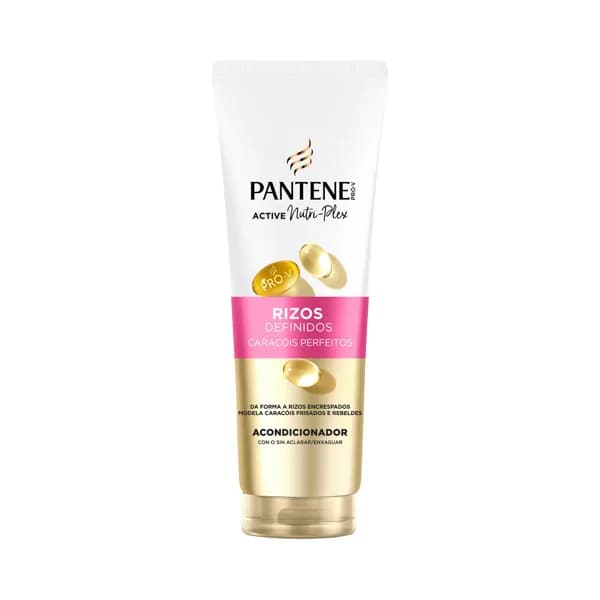 PANTENE Pro-v rizos definidos Acondicionador con Provitamina B5 para cabellos rizados, rebeldes y encrespados 160 ml. - 0.16 l - Imagen del producto en Findit