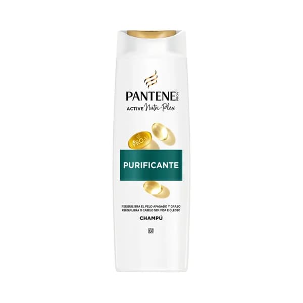Pantene Pro-v Purificante Champú con antioxidantes para cabellos grasos o apagados 500 ml. - 0.5 l - Imagen del producto en Findit