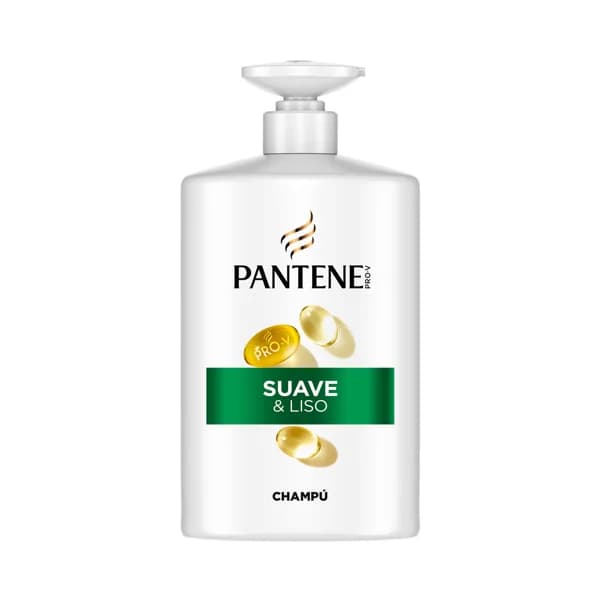 PANTENE Pro-v suave & liso Champú para cabellos encrespados y apagados 1 l. - 1 l - Imagen del producto en Findit