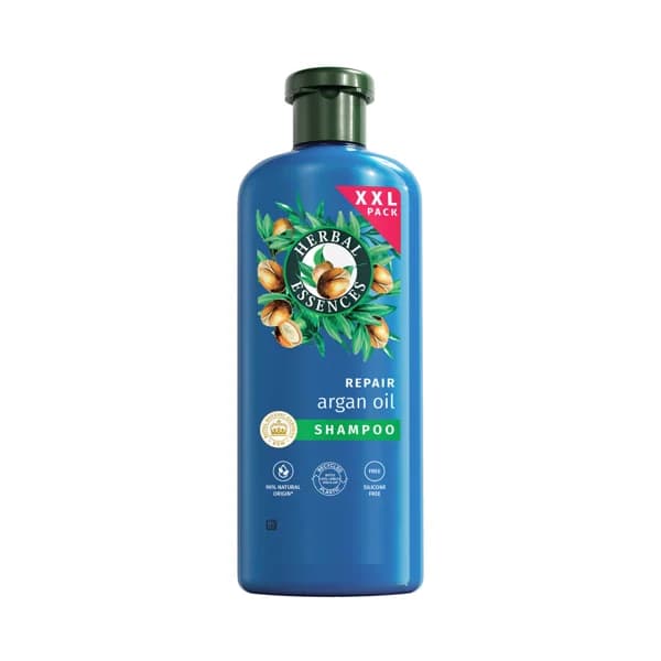 HERBAL ESSENCES Champú reparador con aceite de argán, para cabellos dañados 680 ml. - 0.68 l - Imagen del producto en Findit