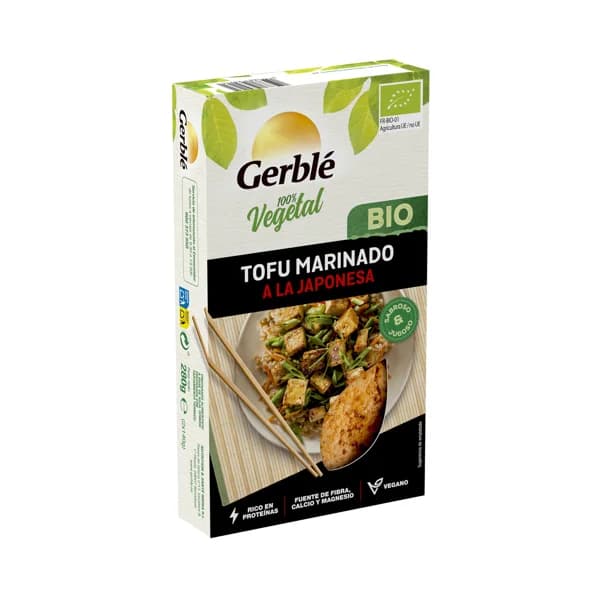 GERBLÉ Bio Tofu marinado a la japonesa 280 g. - 0.28 kg - Imagen del producto en Findit