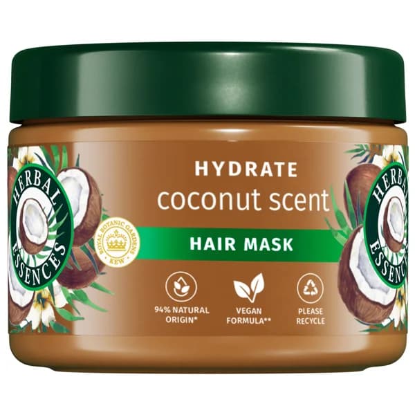 HERBAL ESSENCES Mascarilla hidrantate con aroma a coco, para cabellos muy secos 500 ml. - 0.5 l - Imagen del producto en Findit