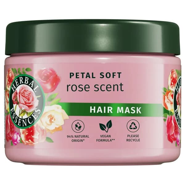 HERBAL ESSENCES Mascarilla capilar con aroma a rosas, para cabellos secos 500 ml. - 0.5 l - Imagen del producto en Findit