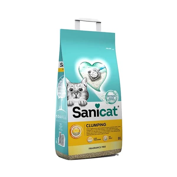 SANICAT Arena para gato SANICAT CLUMPING 8 l. - 8 l - Imagen del producto en Findit