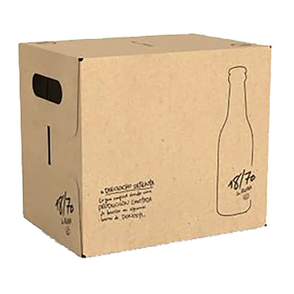 18/70 Cerveza La Rubia pack de botellines 12x33 cl. - 3.96 l - Imagen del producto en Findit