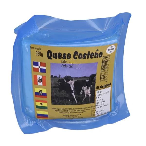 ALBE Queso tierno Costeño ALBE 330 g. - 0.33 kg - Imagen del producto en Findit