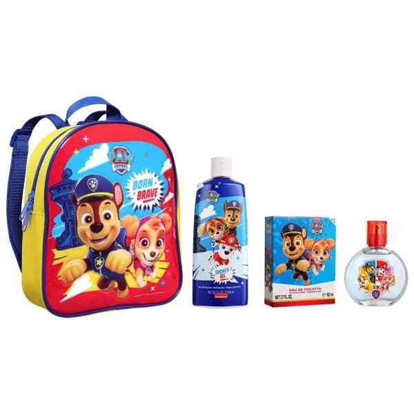 PATRULLA CANINA Mochila infantil con colonia (50 ml) y gel de ducha (300 ml). - 1 ud - Imagen del producto en Findit