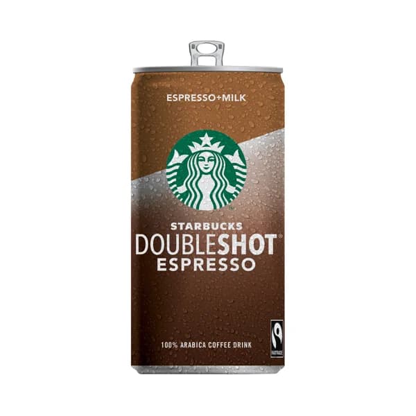 STARBUCKS Bebida de café espresso con un toque de leche Doubleshot 200 ml. - 0.2 l - Imagen del producto en Findit