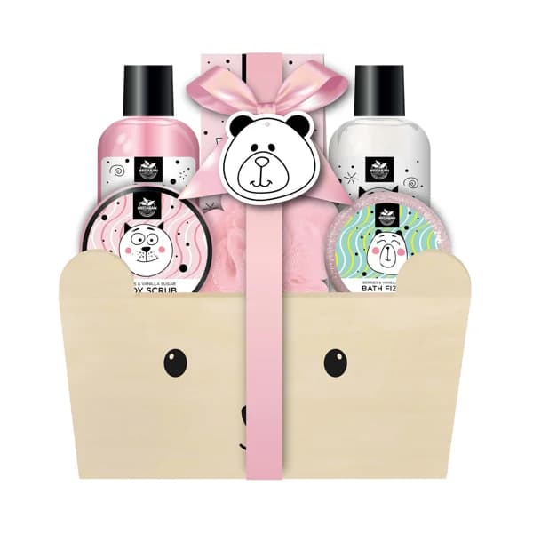 BECASAN NATURE Caja de madera oso con productos para el cuidado y la higiene. - 1 ud - Imagen del producto en Findit