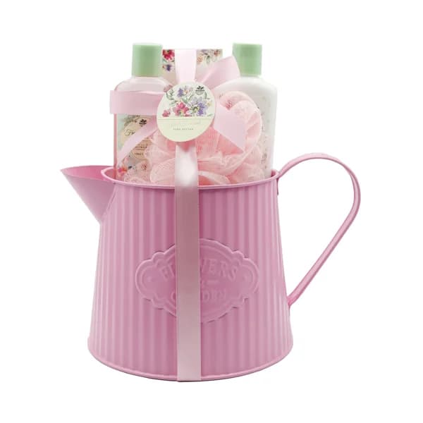 BECASAN NATURE Jarra metálica con productos con aroma a algodón y magnolia para el cuidado y la higiene corporal. - 1 ud - Imagen del producto en Findit