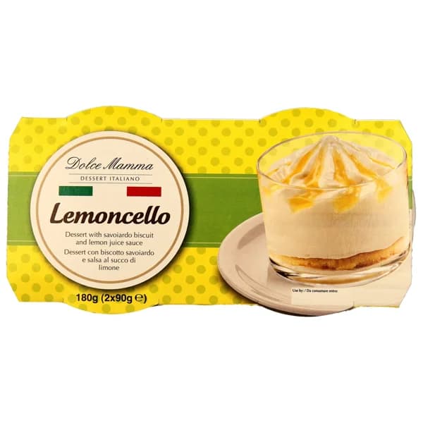 DOLCE MAMMA Lemoncello estilo italiano DOLCE MAMMA 2 x 90 g. - 0.18 kg - Imagen del producto en Findit