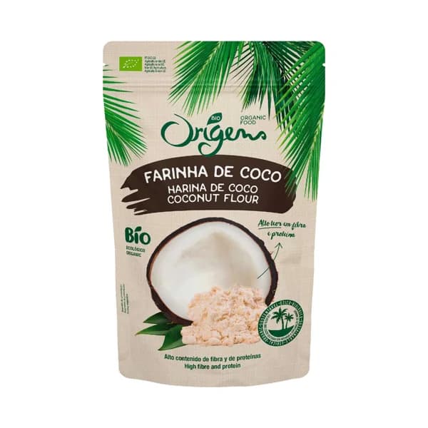 ORIGENS Bio Harina de coco ecológica 250 g. - 0.25 kg - Imagen del producto en Findit