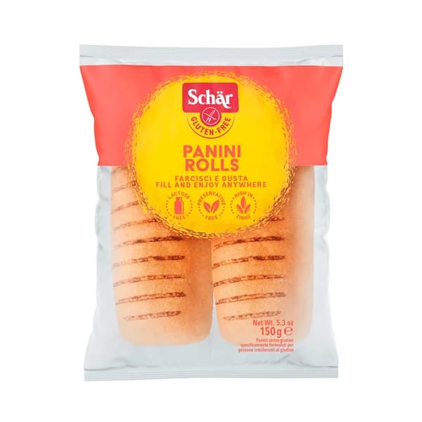 SCHAR Panini roll s/gluten 150 g. - 0.15 kg - Imagen del producto en Findit