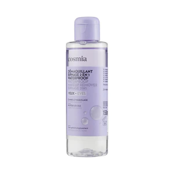 COSMIA Desmaquillante de ojos bi-fase 2 en 1 150 ml. - 0.15 l - Imagen del producto en Findit