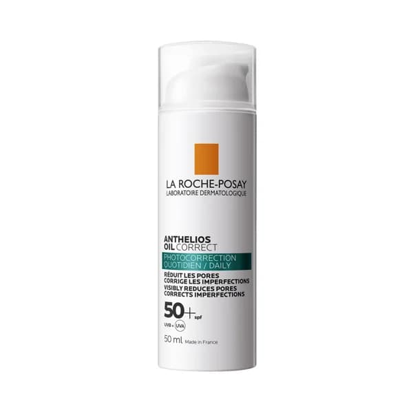 LA ROCHE POSAY Crema solar protectora anti imperfecciones y brillos, FPS 50+ (muy alto) LA ROCHE POSAY Anthelios oil correct 50 ml. - 0.05 l - Imagen del producto en Findit