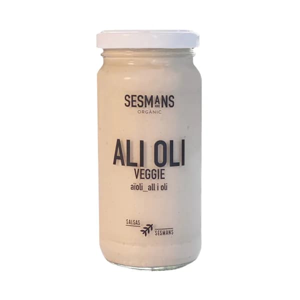 SESMANS ORGANIC Salsa alioli bio ecológica SESMANS ORGANIC 240 ml. - 0.24 l - Imagen del producto en Findit