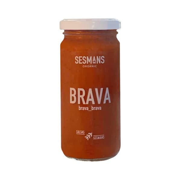 SESMANS ORGANIC Salsa brava bio ecológica SESMANS ORGANIC 240 ml. - 0.24 l - Imagen del producto en Findit