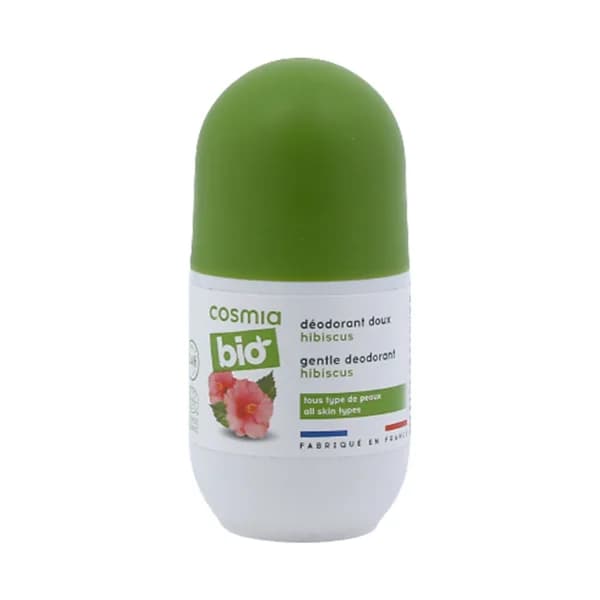 COSMIA Bio Desodorante roll on para mujer con extracto de Hibisco ecológico 50 ml. - 0.05 l - Imagen del producto en Findit