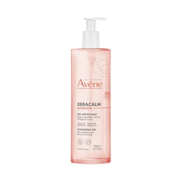THERMALE AVÉNE Xeracalm Gel limpiador nutritivo, para pieles secas y sensibles 750 ml. - 0.75 l - Imagen del producto en Findit