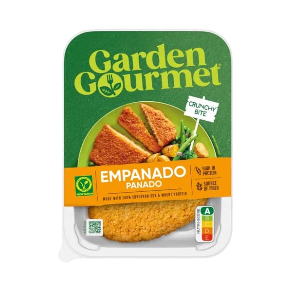 GARDEN GOURMET Empanados a base de soja y proteínas vegetales 2 x 90 g. - 0.18 kg - Imagen del producto en Findit
