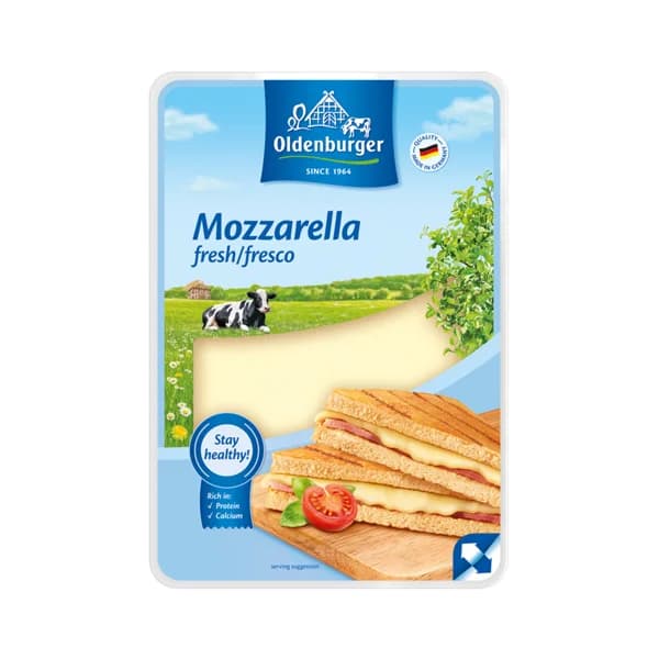 MILRAM Queso en lonchas mozzarella MILRAM 200 g. - 0.2 kg - Imagen del producto en Findit