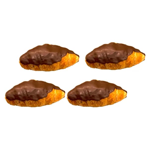 Croissant con cobertura de chocolate 4 uds. - 0.2 kg - Imagen del producto en Findit