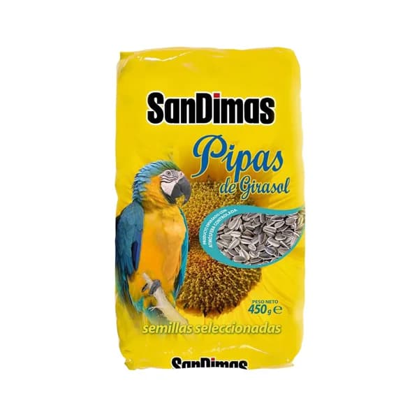 SANDIMAS Alimento para pájaros con pipas de girasol SANDIMAS bolsa de 450 gr, - 0.45 kg - Imagen del producto en Findit
