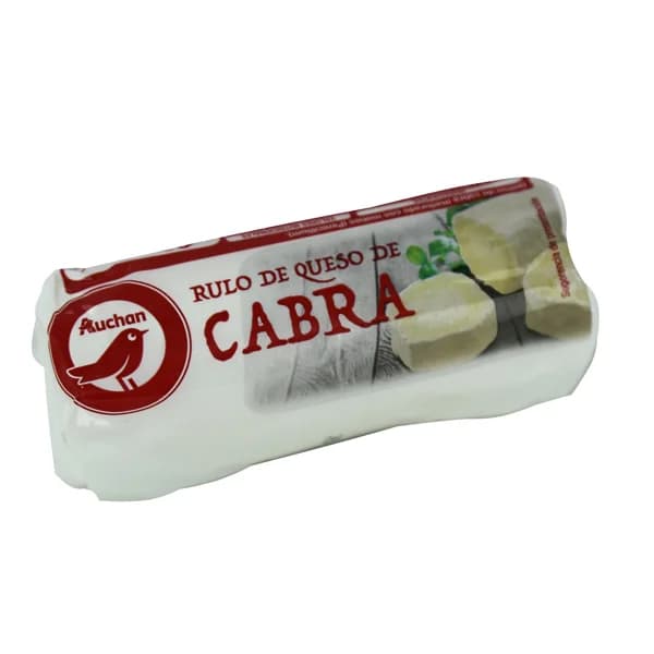 AUCHAN Rulo queso de cabra 180 g. Producto Alcampo - 0.18 kg - Imagen del producto en Findit