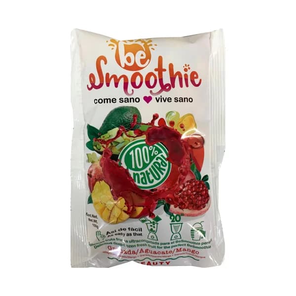 Fruta fresca ultracongelada (Granada, aguacate y mango), ideal para realizar Smoothies BESMOOTHIE Beauty 150 g. - 0.15 kg - Imagen del producto en Findit
