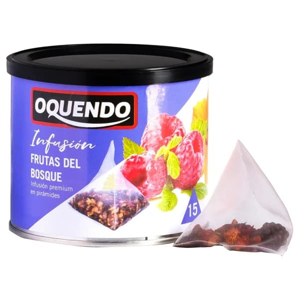 OQUENDO Infusión frutas del Bosque 15 uds. de 2 g. - 1 ud - Imagen del producto en Findit