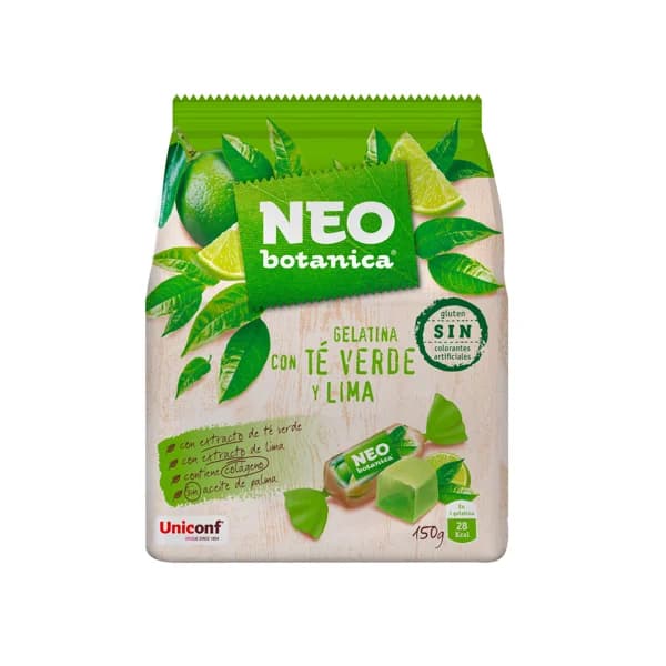 NEO Botánica Gelatina con té verde y lima (caramelos) 150 g. - 0.15 kg - Imagen del producto en Findit