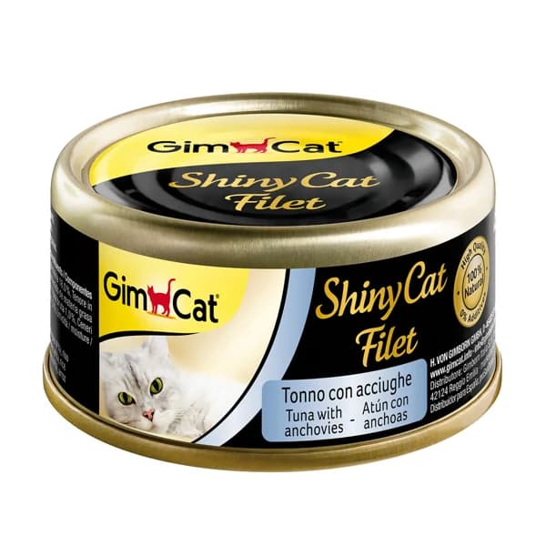 GIM CAT Alimento gatos húmedo atún con anchoas GIM CAT 70 g. - 0.07 kg - Imagen del producto en Findit