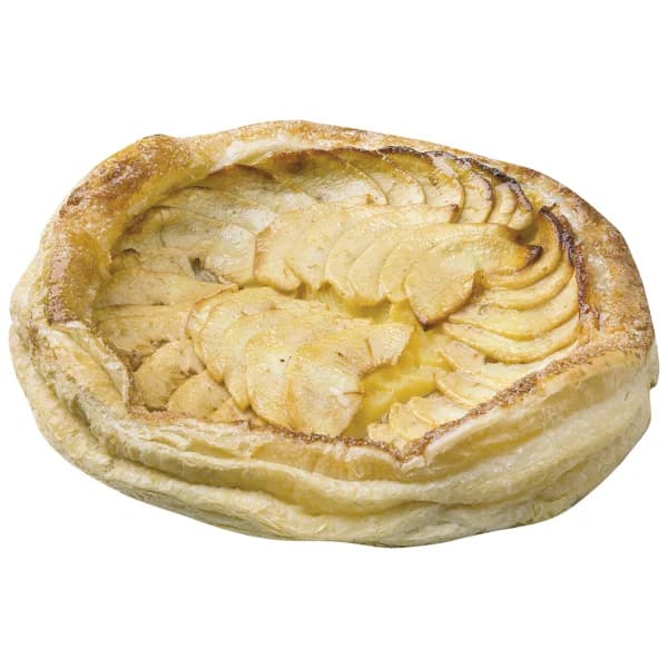 Tarta de masa de hojaldre con relleno de manzana, 500 gr. - 0.5 kg - Imagen del producto en Findit
