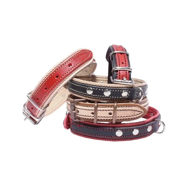 SANDIMAS Collar ajustable doble de piel de vacuno para perros SANDIMAS 1 ud. - 1 ud - Imagen del producto en Findit