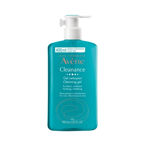THERMALE AVÉNE Cleanance Gel limpiador y purificante de uso diairo, para pieles sensibles con imperfecciones 400 ml. - 0.4 l - Imagen del producto en Findit