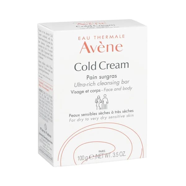 THERMALE AVÉNE Cold cream Jabón limpiador ultranutritivo, para pielese secas a muy secas y sensibles 100 g. - 1 l - Imagen del producto en Findit