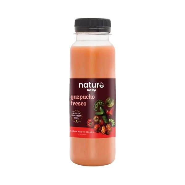 TAP TAP Nature Gazpacho fresco con aceite de oliva virgen extra 250 ml. - 0.25 l - Imagen del producto en Findit