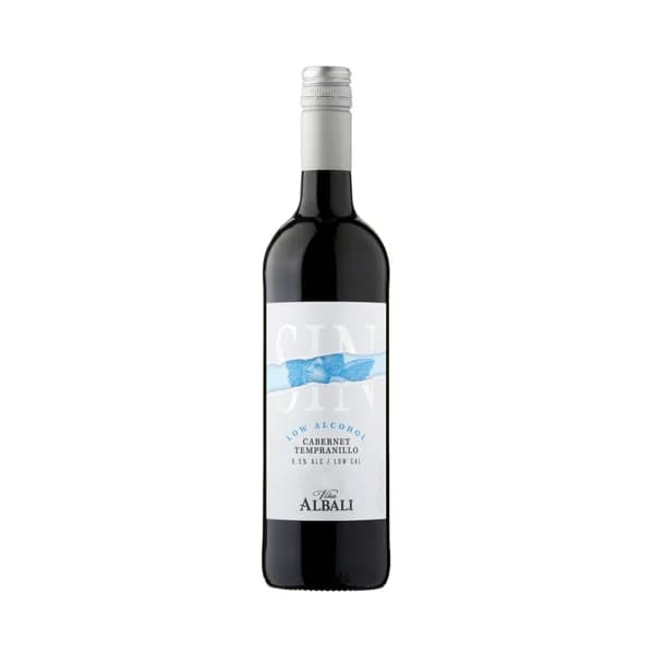 VIÑA ALBALI  Vino tinto con baja graduación alcohólica (0.5%) VIÑA ALBALI botella de 75 cl. - 1 ud - Imagen del producto en Findit